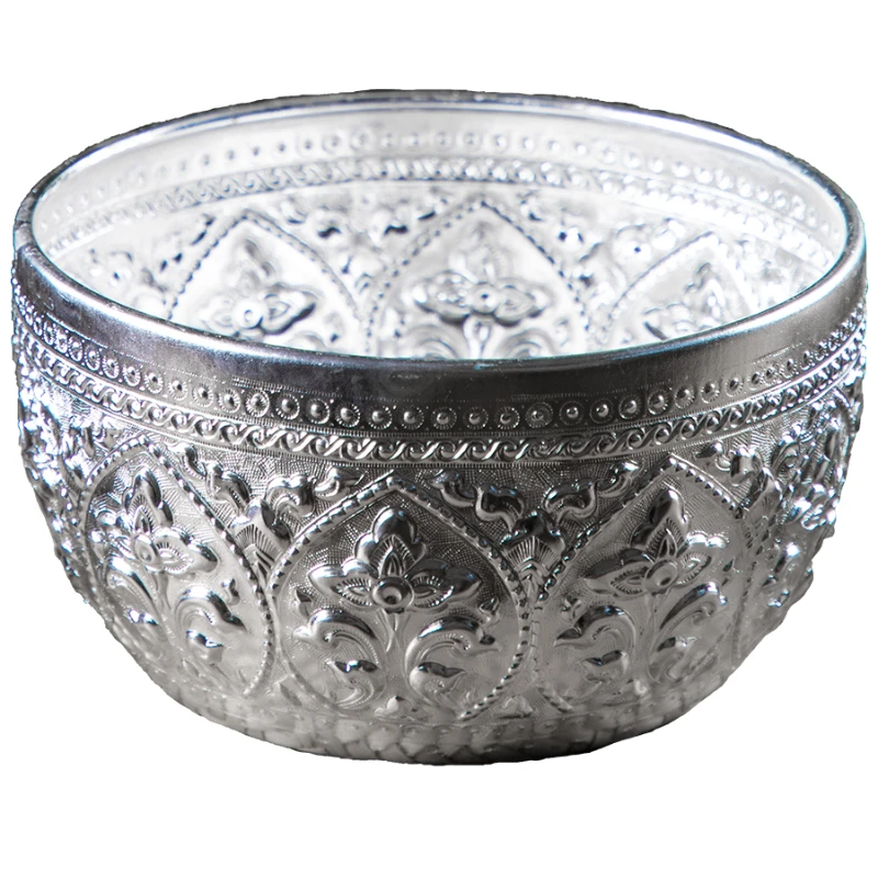 ThaiHandicraftMetalBowlRestaurantHotelHouseholdTableware