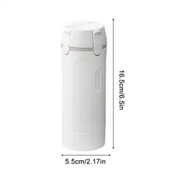 4 - in - 1 Portable Refillable Toiletry and Cosmetic Dispenser Bottles (Gray)