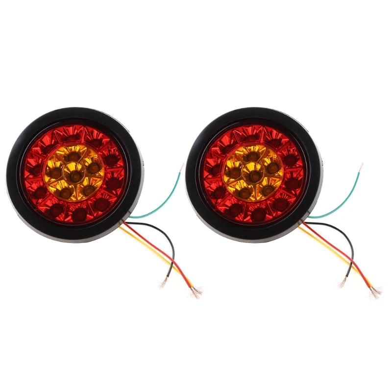 2Pcs 12V 16-LED ���� ����Ʈ ��� ������ ���� �ڵ��� Ʈ�� RV �ڵ��� LED ����Ʈ F19A�� �� �� ���� ����� ����