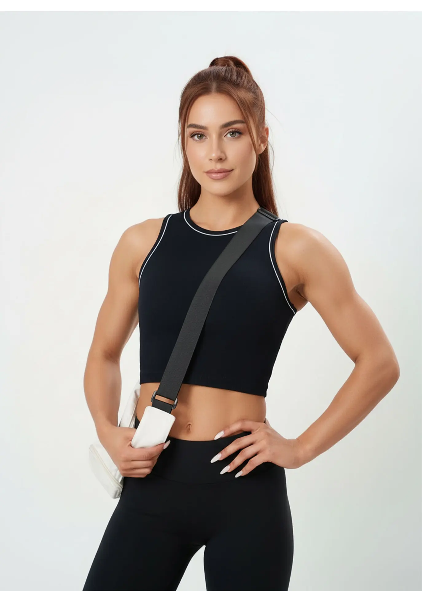 Débardeur Sport Femme avec Soutien-Gorge Intégré