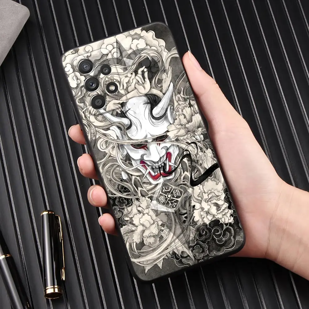 Japanese Samurai Ninja Phone Case - Soft Cover Design