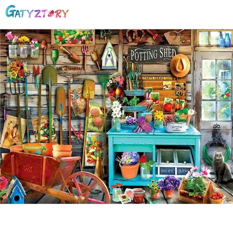 

Набор для рисования по номерам на основе акрила, без рамки