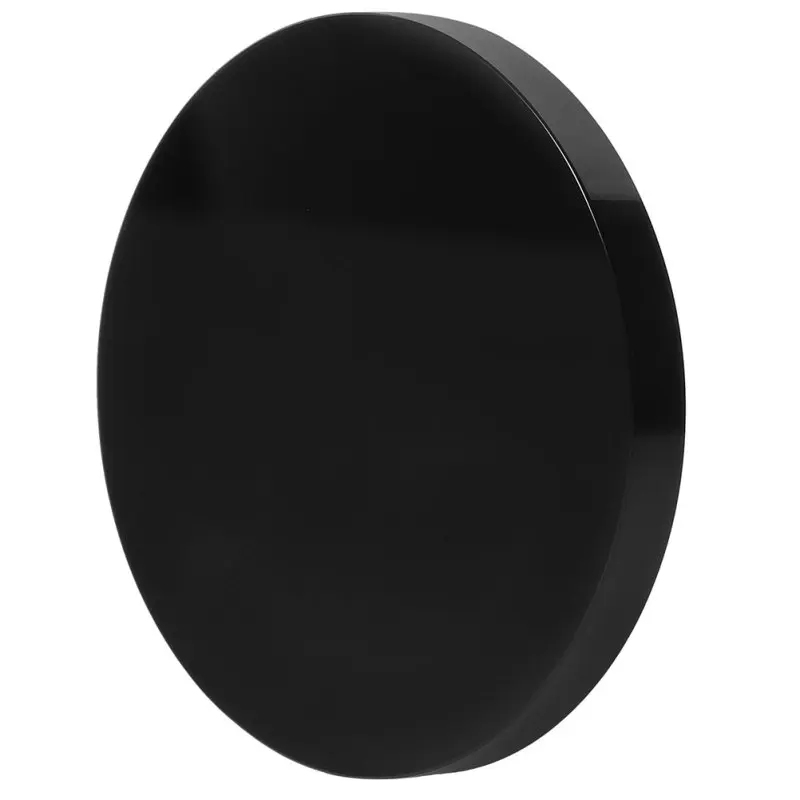 Description Picture 6 of itemObsidian Divining Mirror Table Decor Circle Desktop Plate Gothic Modern Accents Rocks Scrying Stone Black Circle Mirror