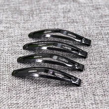 

Fashion Bangs BB Hairpin 12 Packs Korean Headdress Metal Side Clip Black Hairpin Small Hairpin Trendy Charm Bowknot Hairpin Set