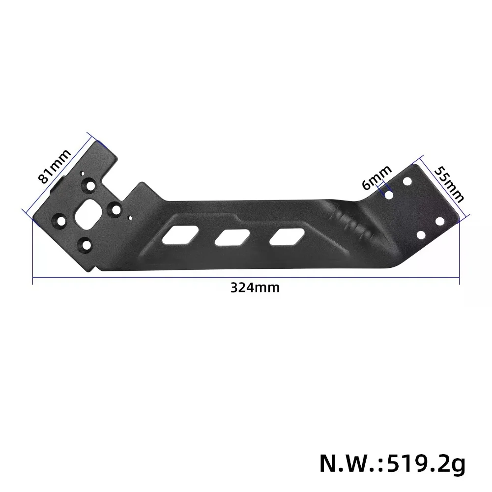 Aluminiumlegierung Seitenrahmen-Stützträger für Kukirin G2 PRO DB Elektroroller für eine zuverlässige Rollerstruktur – Detail 2