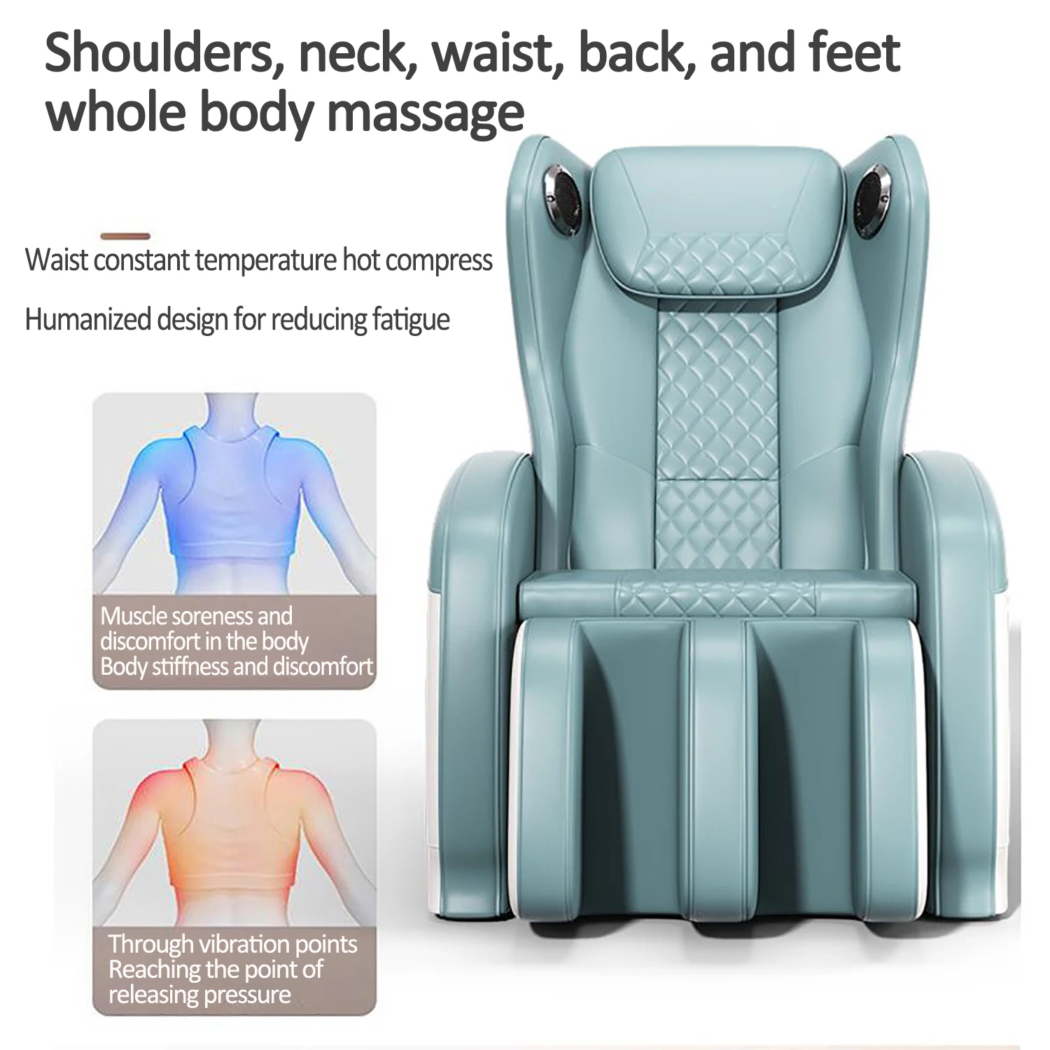 3-year warranty Electric Full Body Massage Chair Zero Gravity Intelligent Kneading massage sofa chair for home Bluetooth music 2