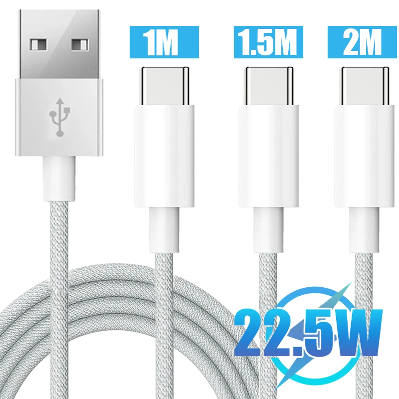 Cavo Usb C Da 1/1, 5/2M Per Iphone 15 Promax Cavo Di Ricarica Rapido Da Usb A Tipo C Per Macbook Ipad Pro Cavo Di Ricarica Carplay Universale