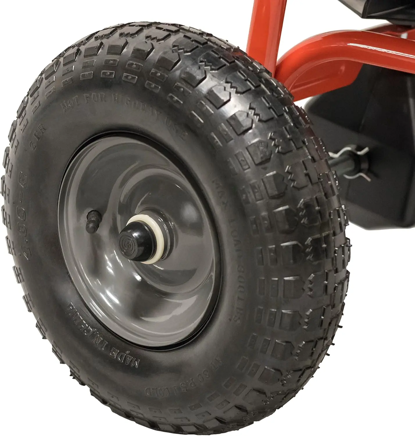 45-0463 130 lb. Tow-Behind Lawn & Garden Broadcast Spreader for Seed,Fertilizer,Salt,Ice Melt; Easy 5