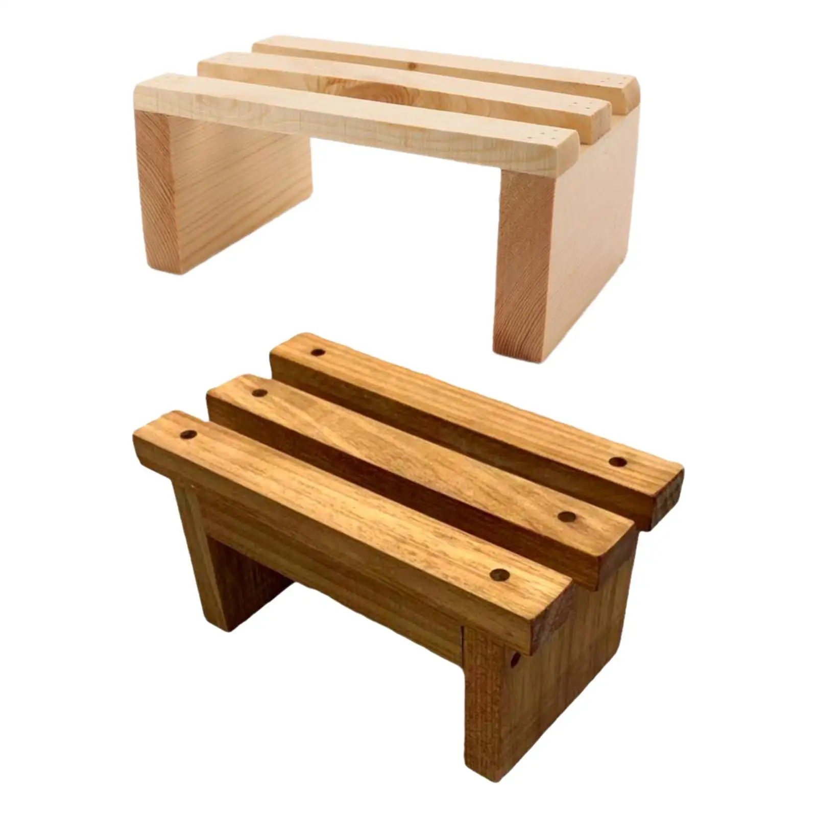 Bath Bucket Wooden Stool Sofa Bench Couch Foot Rest Shower Chair Bench for Sweat Steam Room bath shower stool