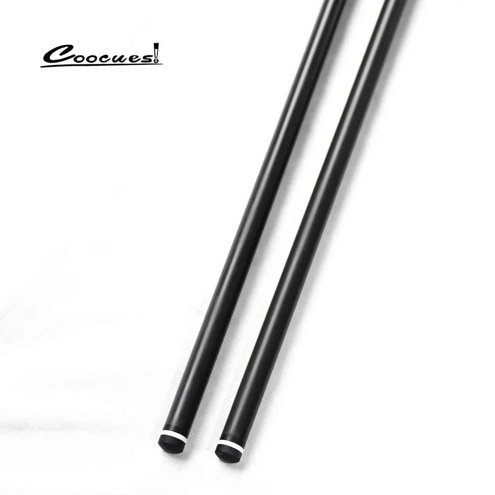 Carbon Fiber Shaft foam Black Technology Low Deflection Pool Cue Front Part for Billiard Play Break Snooker Cue Shaft
