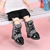 Ob11 Doll Grid Pattern Pointy Toe Shoes Dolls Shoes With Shoelace Accessories For Penny, Obitsu11, Gsc Body, Ymy, 1/12Bjd Doll 3