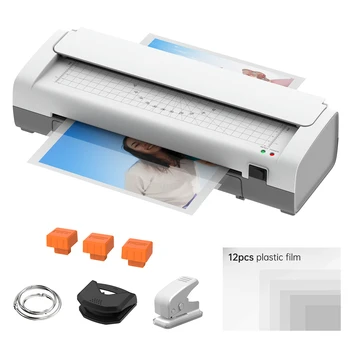 【New】SL389 6IN1 Multifunction Desktop A4 Laminating Machine 9 inches Thermal Laminator Machine Hot and Cold Lamination 1