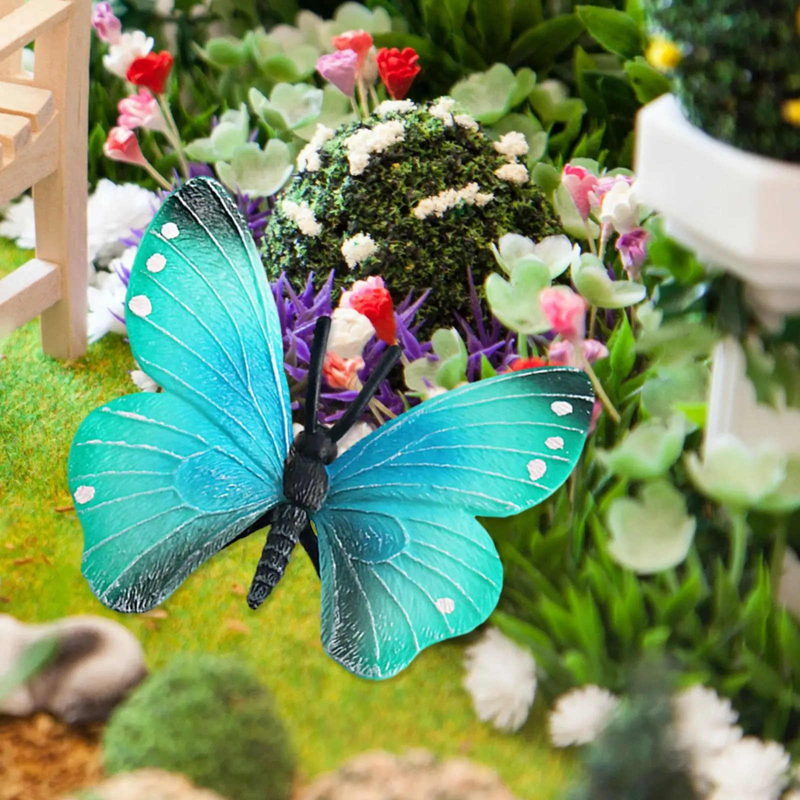 

Lifelike Butterfly Figure Cognitive Toy for Tabletop Cake Topper Living Room