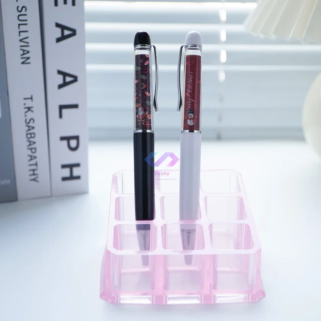 Stylos liquides déshabnommée pour femmes, décoller les vêtements, stylos à  bille flottants, stylo flottant JO, stylos à bille de paupières, livraison  directe - AliExpress