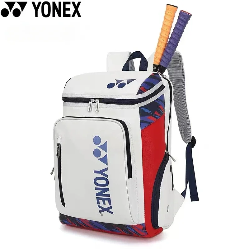 yonex-ユニセックスのプロのバドミントンとテニススポーツバッグ靴付きの大容量ラケット高品質2〜3個