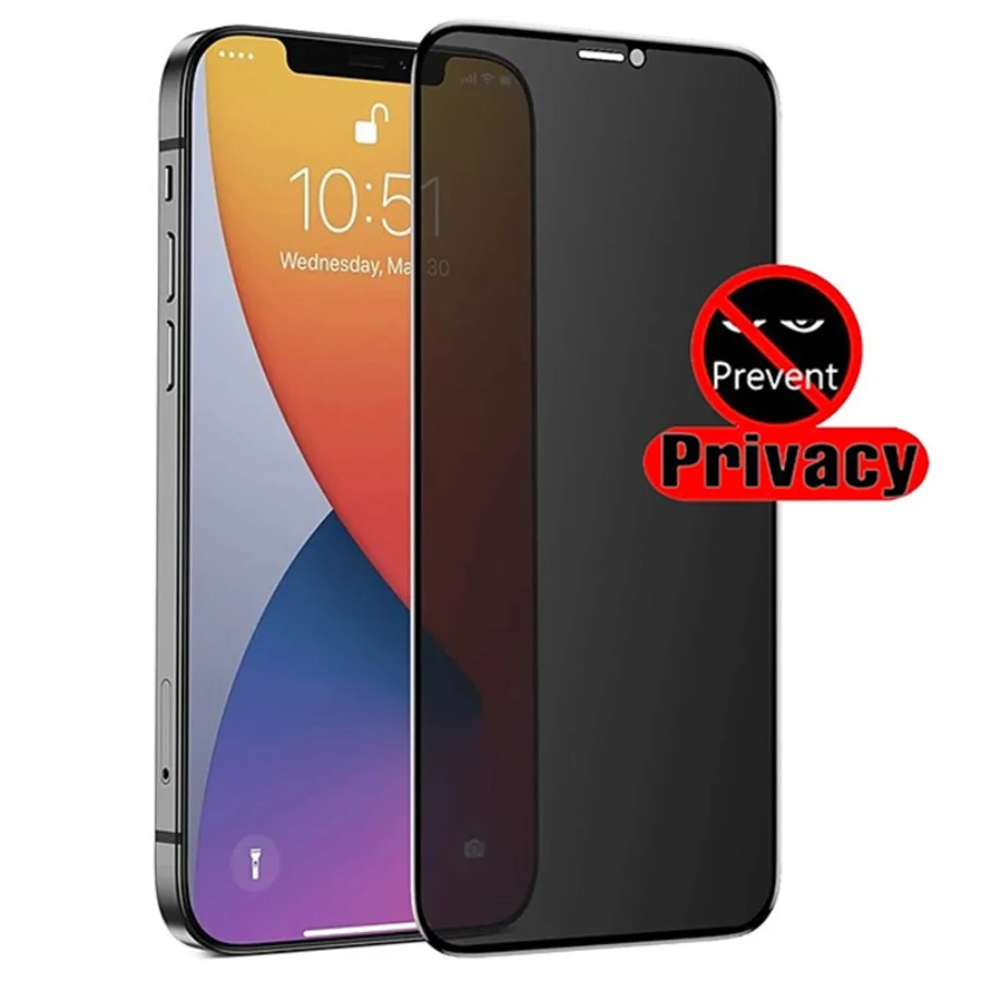 

Full Cover Anti spy Screen Protector For Realme GT X50 6 7 Pro 5G 7i 6i 6S Privacy Tempered Glass For Realme X7 X3 X2 Pro C11 C3