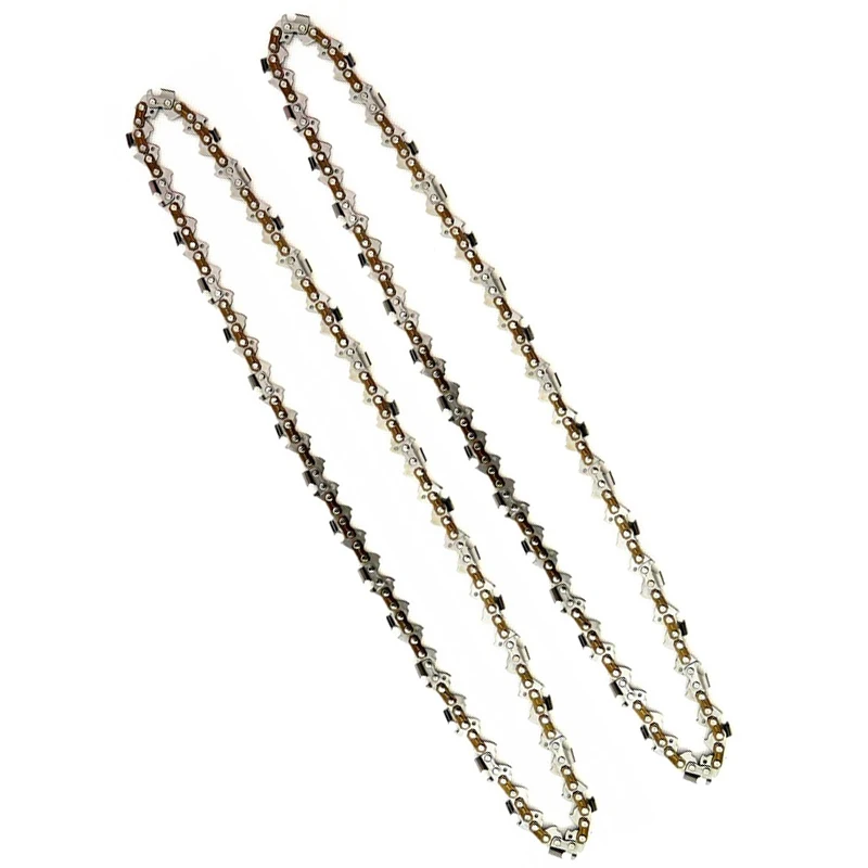 Chainsaw Saw Chain 2Pcs 0.325'' 1.5mm 72T 45cm-18'' 72 Drive Links Chainsaw Chains Part chainsaw chain