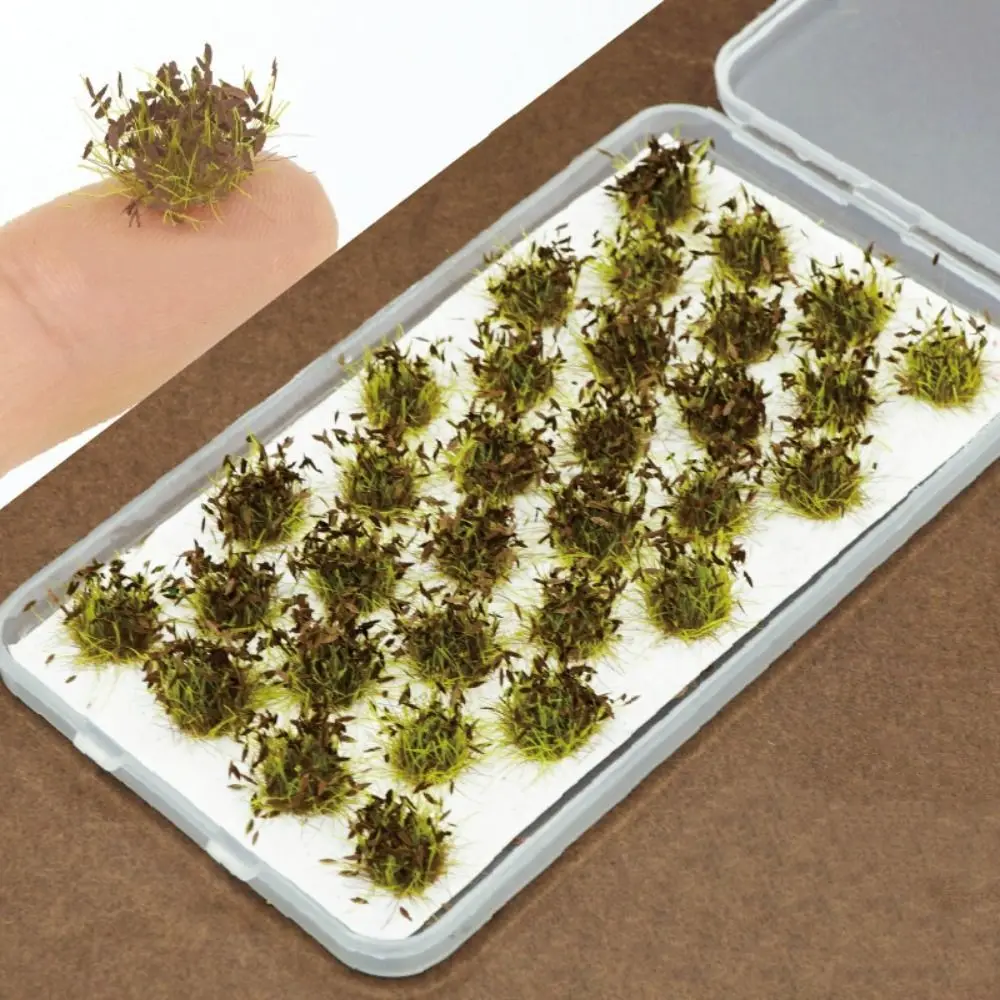 Sharp Leafed Grass Clusters Model Artificial Grass Simulation Miniature Grass Bushes Model Making Resin Small Grass Model