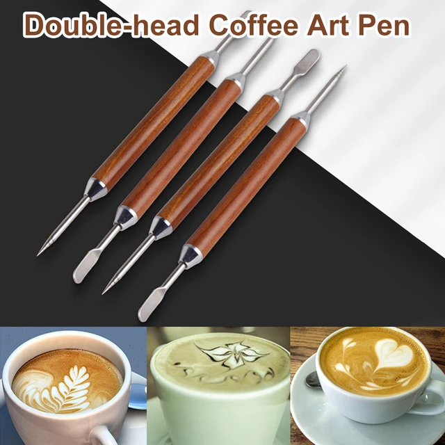 Barista Stencils Stainless Steel 6 Pcs set