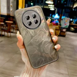 Feather Glitter Soft Silicone Case with Lens Camera Protection and Clear Bumper - Realme 12 plus (Black)