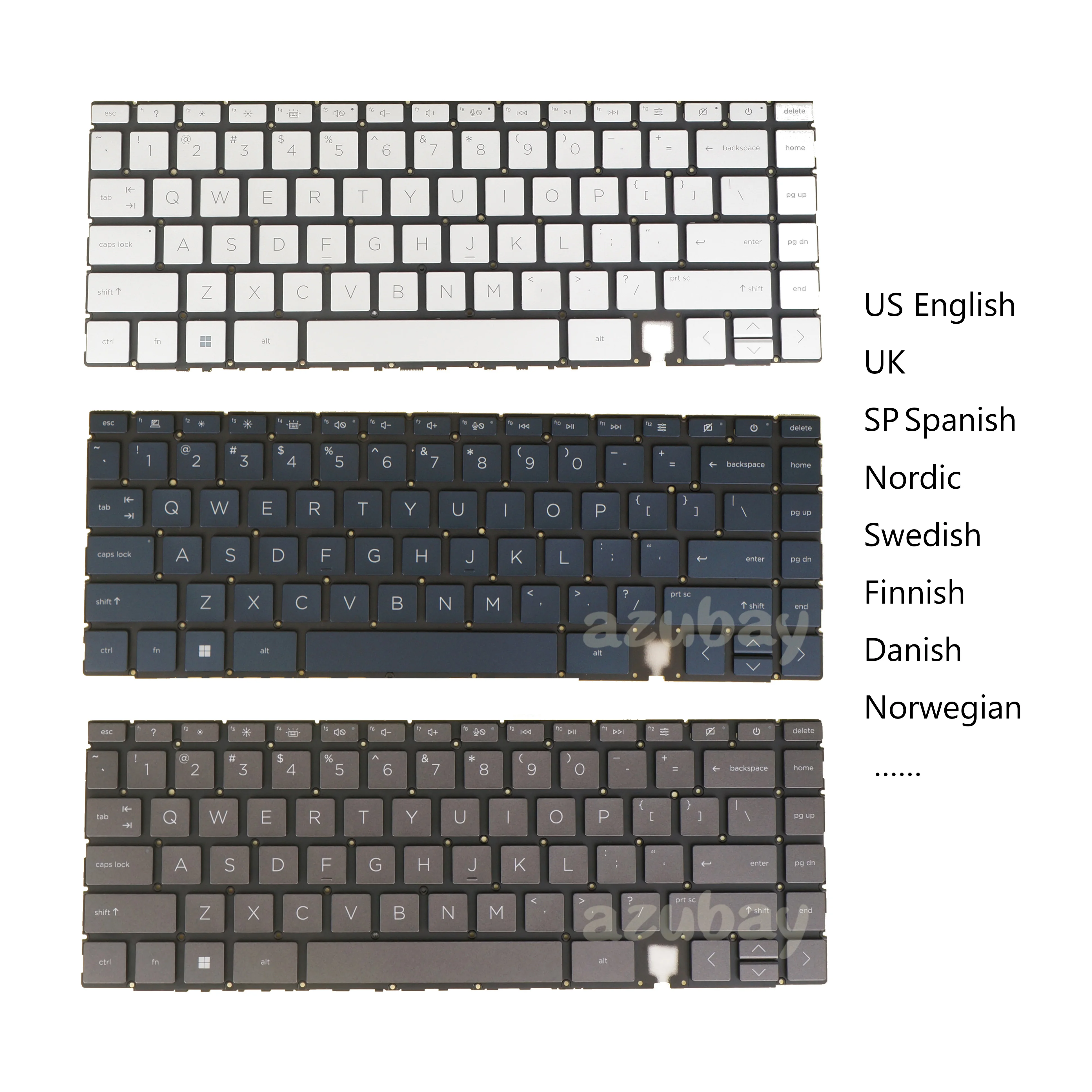 Teclado Portátil Retroiluminado para hp Spectre X360 14-ea 14-ea0000 14-ea1000 14-ea2000 14t-ea 14t-ea000 us uk Espanhol nw dk sd