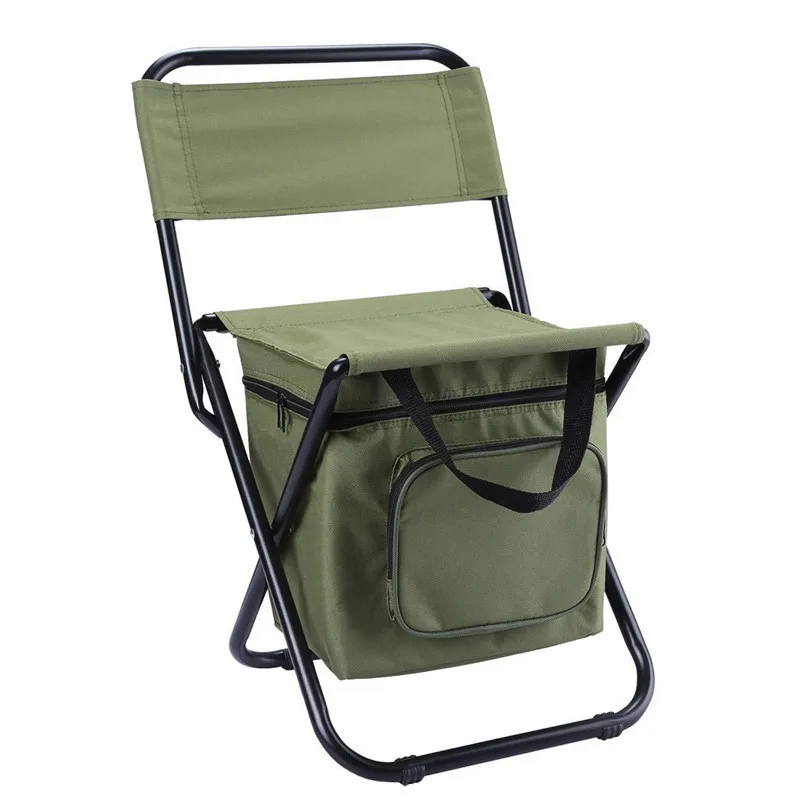 

Portable Folding Camping Fishing Beach Relax Chair Trips Supplies New Base Picnic Camping Backpack Seat Sturdy Comfortable Stool