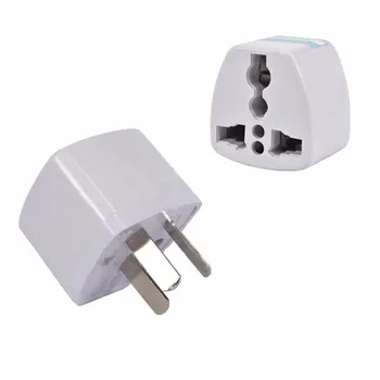 Australia Power Plug Universal 3Pin UK/US/EU to AU NZ AC Ground Adapter Travel Converter For Mobile Phone Household Appliances 1
