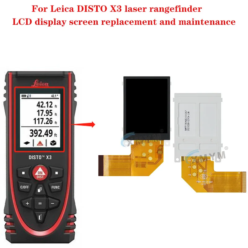 Per Leica Disto X3 Telemetro Laser Display Lcd Sostituzione E Manutenzione Dello Schermo