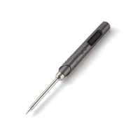 SH73 OLED Mini Electric Soldering Iron Adjustable Temperature Portable Solder Welding Station SH-K KU C4 BC2 B2 Tip tool Not T12 2