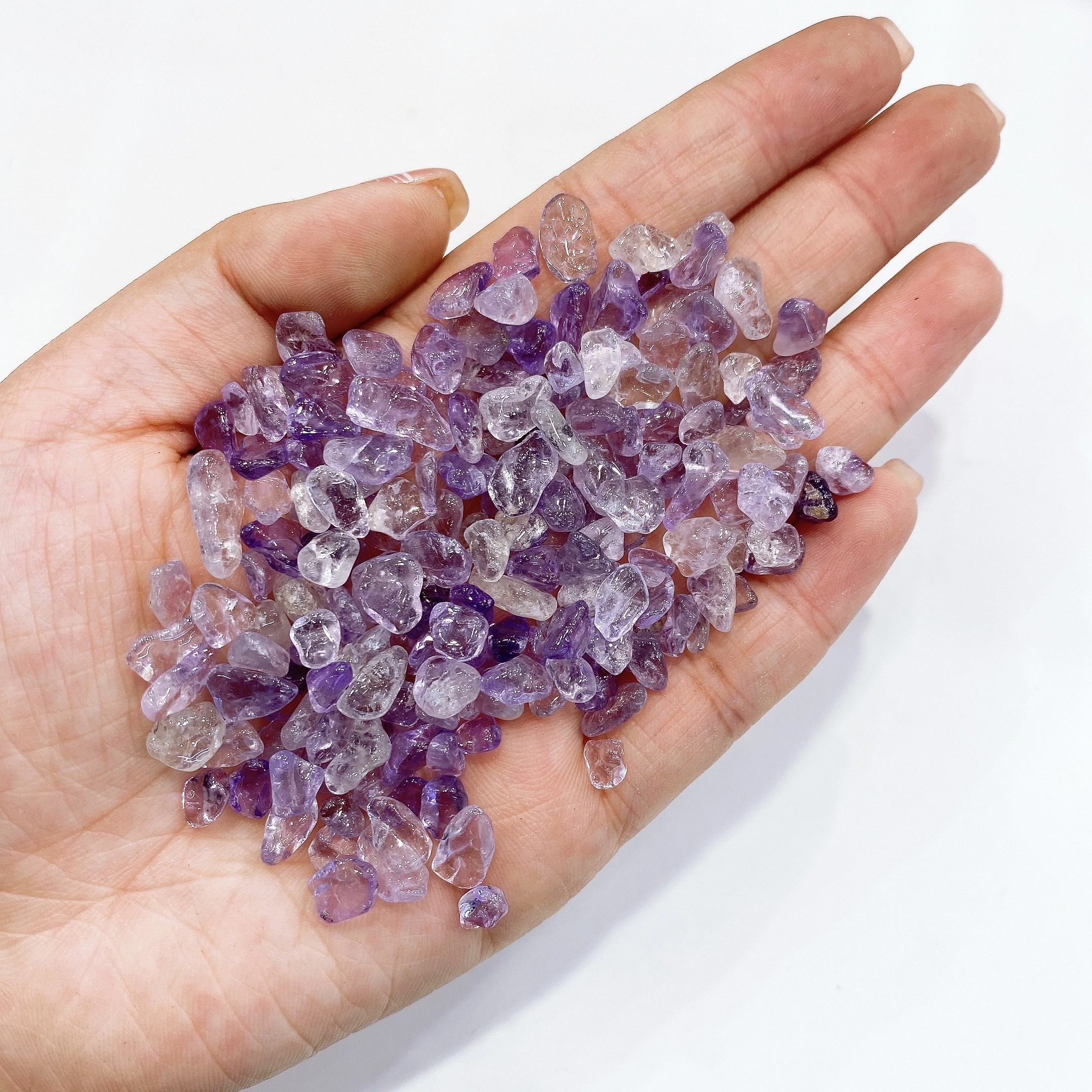 Natural Stone Rocks Crystal Quartz Chips Reiki Healing Raw Gravel Gemstone Mineral Specimen Home Decor Aquarium Gift 6