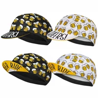 New Classical Beer Sport Cycling Caps Multi Colors Men And Women Breathable Quick-Drying Bicycle Hat 1