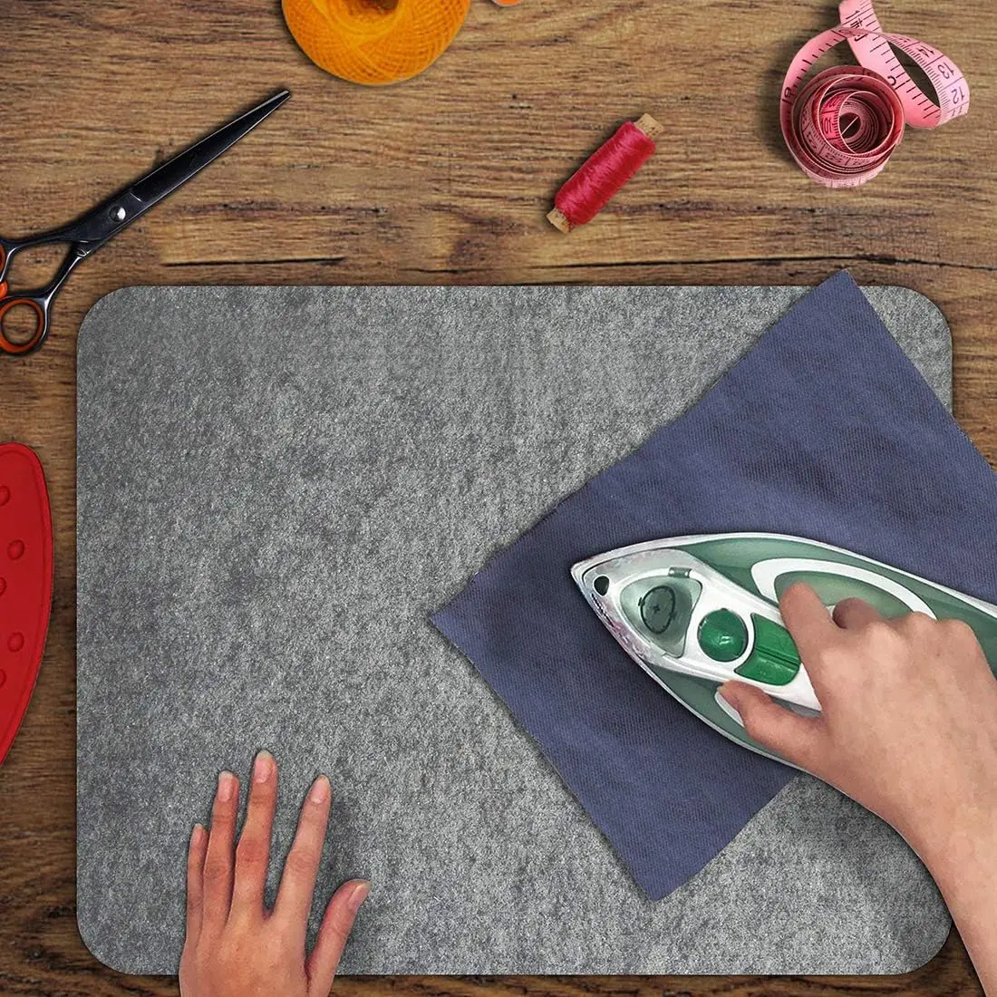 Wool Pressing Mat New Zealand Felted Wool Ironing Mat Pad Blanket Quilter, Sewing, Quilting Supplies and Notions