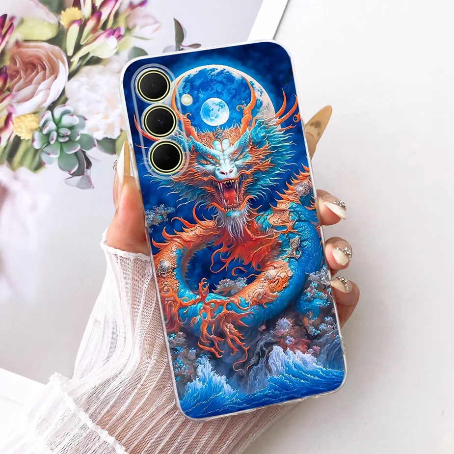 Cool Fashion Painted Soft Silicone Cover Case - Stylish Protective Shell