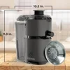 Quiet Fruit Vegetable Juicer Easy Twist Non-Drip Compact Design Easy-Clean Brush Space Saving Juicer by Spectrum Brands JE2500B 3