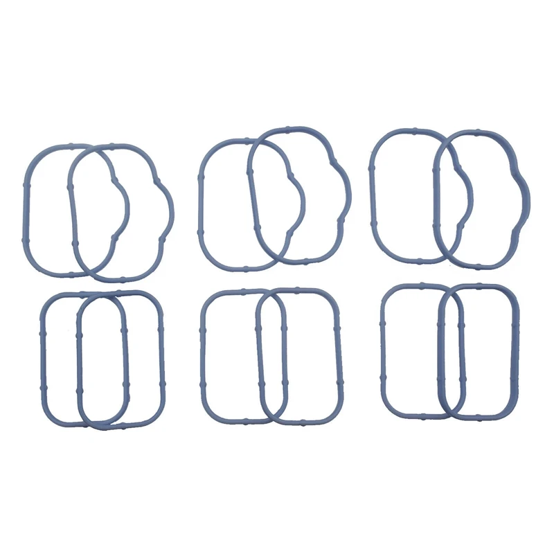 12Pcs 05184562AC 05184331AC Upper Intake Manifold Gaskets For Jeep Wrangler Dodge Ram 2011- For Chrysler 200 300 2011-
