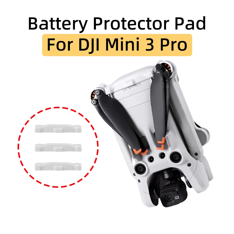 

For DJI Mini 3 Pro Drone Flight Battery Protector Pad Landing Anti Wear Protective Cap Cover Accessories