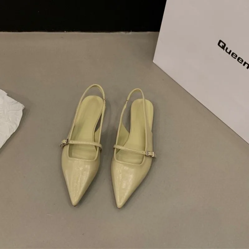 New design Women Luxury Velvet Moccasins Fashion Pointed Toe Loafers Ladies 2024 Spring  Black Ballet Flat Shoes