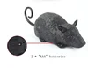 [Funny] Electronic pet Remote Control RC simulation light flash Mouse toy model Tricky prank Scary robotic insect animal Toy 3
