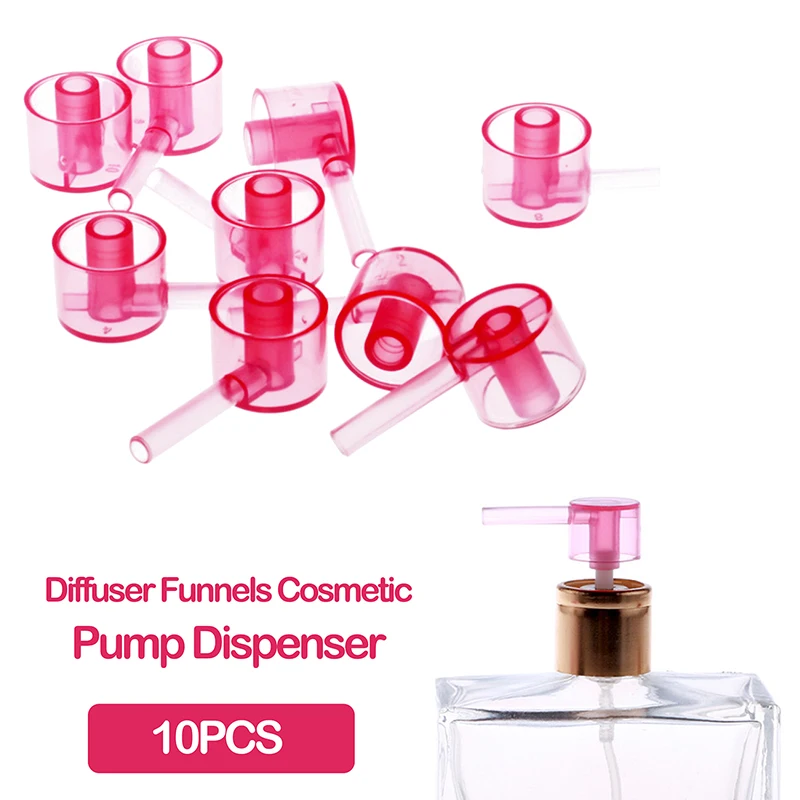 

10Pcs Perfume Refill Tools Diffuser Funnels Cosmetic Pump Dispenser Portable New Sprayer Refill Pump Bottle Filling Device