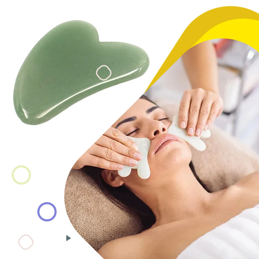 

Gua Sha Scraping Massage Scraper Easy To Improve Circulation Jade Stone Massage Tool Gua Sha Board
