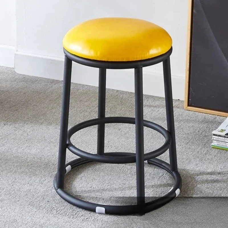 

High Nordic Lounge Chairs Nordic Bedroom Black Living Room Women Chairs Modern Minimalist Taburete Cocina Alto Bar Furniture