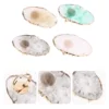 4 Pcs Carnelian Ring Nail Palette Paint DIY Color Plate Make up Mixing Tray 1