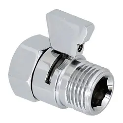 Copper Shower Head Flow Control Switch Shut Off Stop Valve Water Saving Valve For Handheld Shower Head Bidet Sprayer Pipe