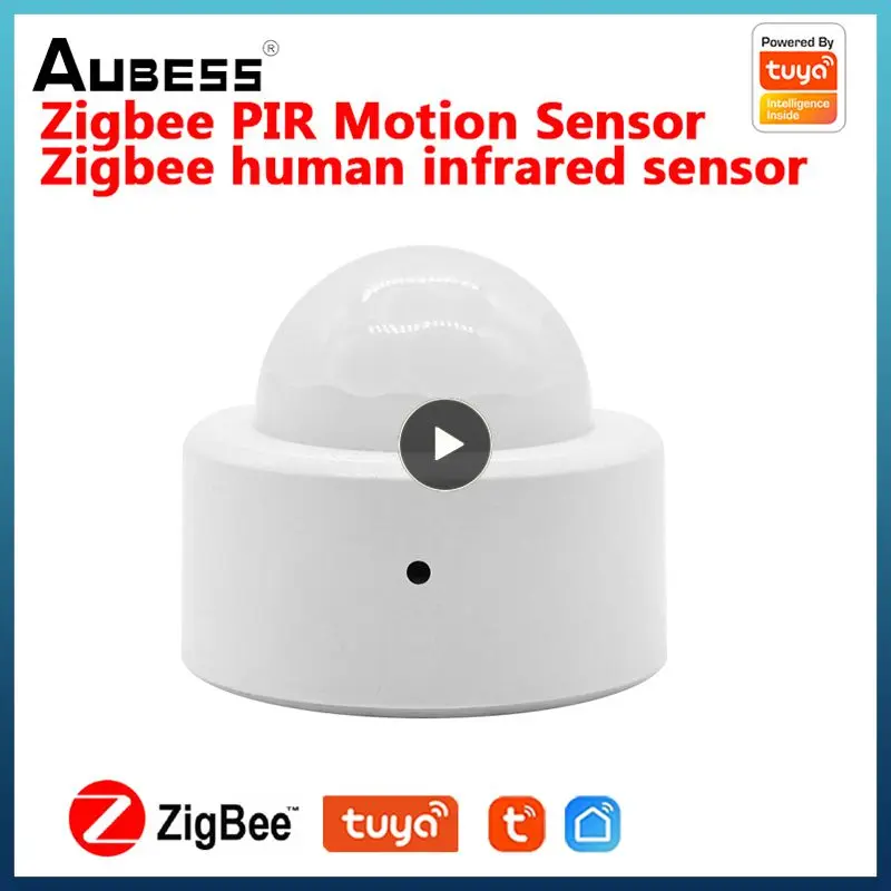 

Zigbee 3.0 Human Body PIR Motion Sensor Tuya Smart Life APP Remote Check Smart Home Security Detector For Alexa Home