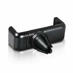 Universal Car Phone Mount - Adjustable Air Vent Clip Holder (Black)