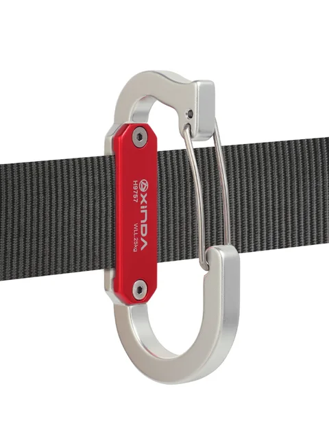 Quickdraw Carabiner Harness for High-Altitude Rescue