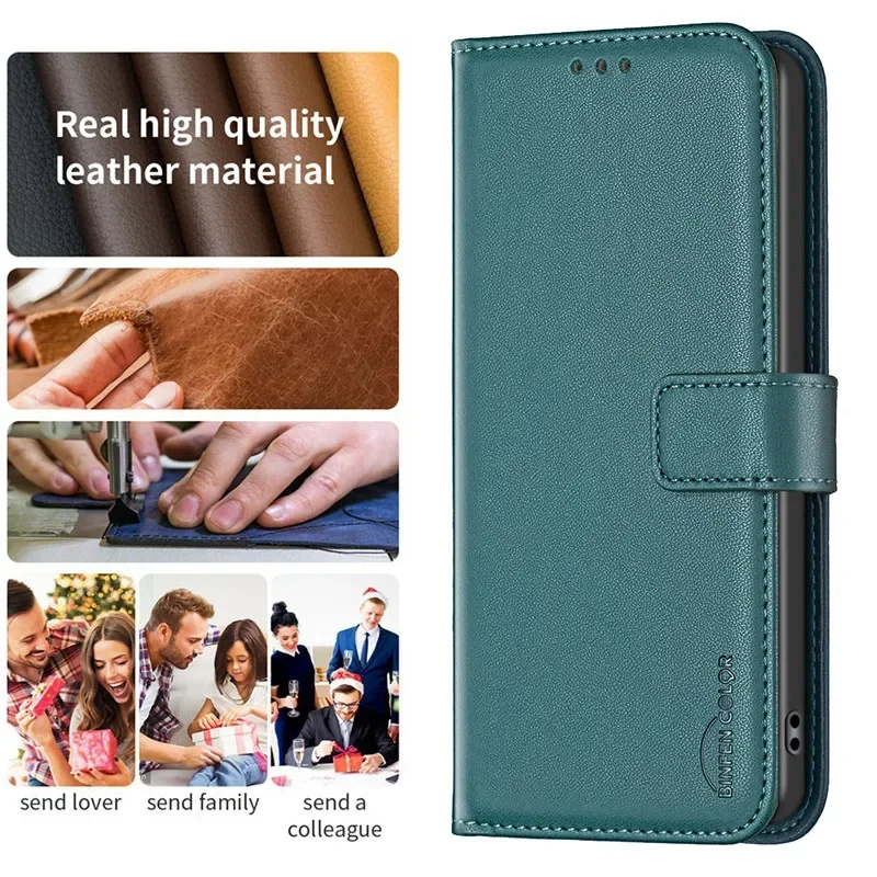Роскошный кожаный бумажник для TCL 40 NxtPaper 305 306 405 30 40 SE TCL40 Coque 40SE 30SE, магнитные чехлы с отделением для карт (art.: 3920c466735bd) - 3920c466735bd