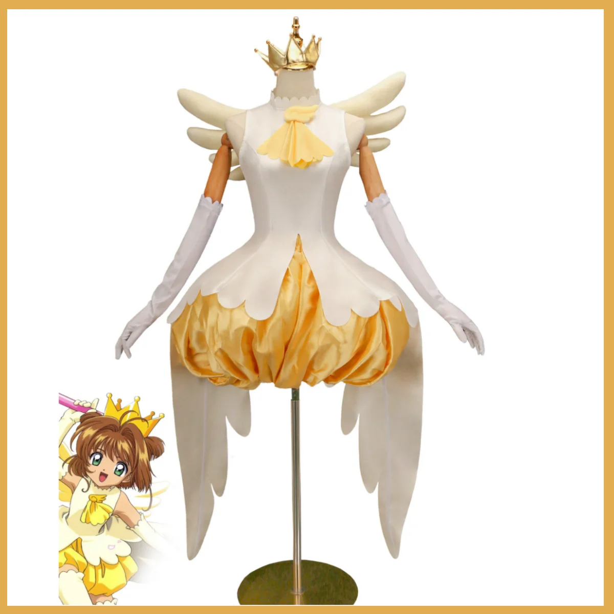 Cardcaptor Sakura Sakura Kinomoto Magical Girl Cosplay Costume