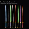 100cm One Piece Gravity Knife Stretchable Zoro Katanas Sword Model Cosplay Decompression Creative Retractable Sword Toy 6