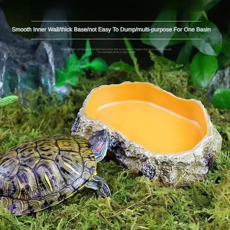 Pets At Home 3PCS Tortoise Water Bowl Leaf Tortoise Ubuy Turtle